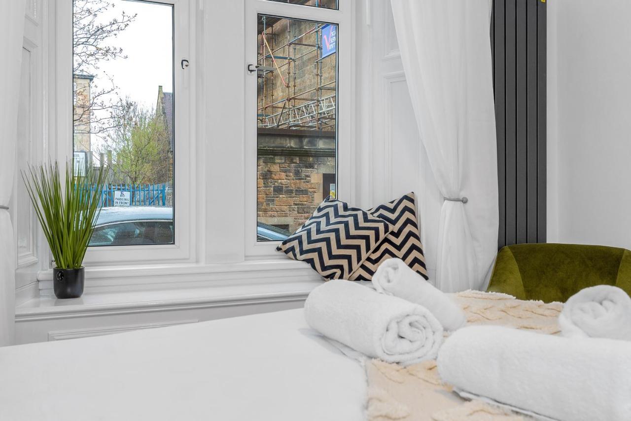Cheerful Stays - Jamson Pl 3 Bed Apartment Edimburgo Exterior foto